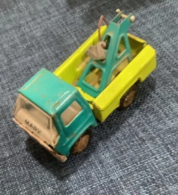 RARE Vintage Louis Marx Pressed Metal Toy Pickup Truck - Image 1 of 4