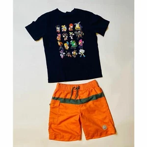 Gap Boys' Graphic Tee and Short Set - Picture 1 of 7