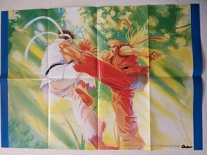 Póster Street Fighter Retro Raro Ryu Ken Japón Juegos Bienes Hobby m487 - Imagen 1 de 3