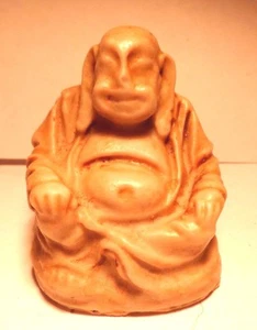 EINZIGARTIGER KUNSTHARZ "LÄCHELND WIE" MINIATUR BUDDHA!!!!! - Bild 1 von 6