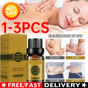 Aceite de jengibre drenaje abdominal pérdida de peso linfático esencia de masaje corporal 10 ml - Imagen 1 de 10