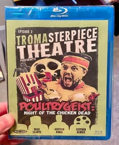 Tromasterpiece Theatre - “Poultrygeist: Night of the Chicken Dead" Blu-ray MST3K - Picture 1 of 14