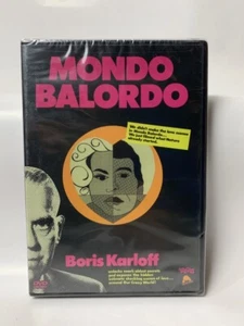 MONDO BALORDO Severin Films US DVD cult 60s Boris Karloff exploitation movie - Picture 1 of 4