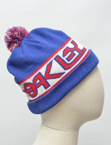 Cappello con grande logo Oakley vintage da uomo blu taglia unica - Foto 1 di 10