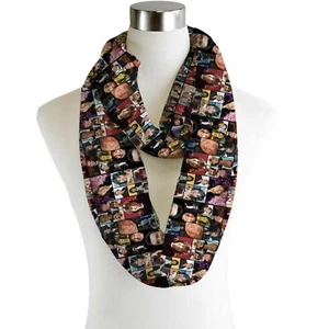David Cassidy Montage - Infinity Chiffon Scarf - Picture 1 of 2