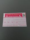 Coventry City V Manchester United Football Ticket Eric Cantona's Last Game 1997