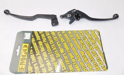 JUEGO DE PALANCAS EMGO CARBOR-LOOK SUZUKI 1992-1995 GSX-R 600-750 KATANA 1989-97 600/750 Foto 1 de 2