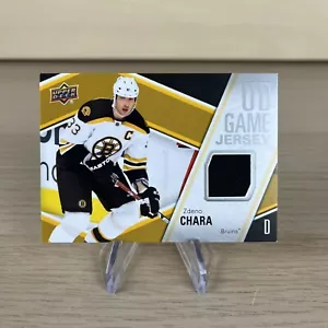2011-12 Maglia gioco ponte superiore UD serie 1 Zdeno Chara #GJ-ZC - Foto 1 di 2
