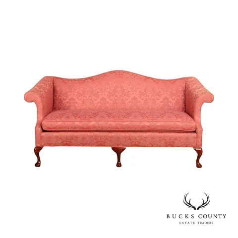 Pennsylvania House Vintage Queen Anne Style Camelback Sofa Cover