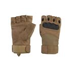 Walker And Hawkes   Anti Slip Fingerless Knuckle Guard Shooting Sports Gloves