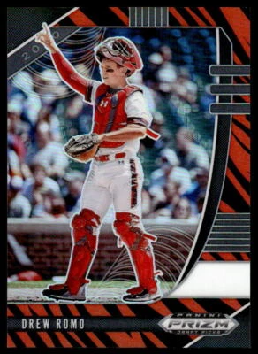 2020 Panini Prizm Draft Picks #PDP35 Drew Romo BASEBALL The Woodlands HS - Image 1 of 2