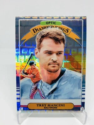 2019 Donruss Optic FOTL Trey Mancini Diamond Kings Pandora /99 Baltimore Orioles - Image 1 of 2