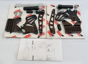 Yana Shiki RS4055B Anodized Black Rear Set For 2009-10 Kawasaki Ninja ZX6-R - Picture 1 of 4