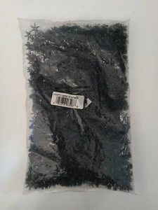 "STARFLAKE BEADS" - BLACK - 12 m/m - 1000-ct - NEW - Picture 1 of 2