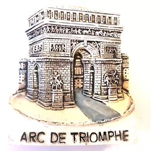 MAGNET AIMANT - RESINE ARC DE TRIOMPHE PARIS 6 cm H NEUF - Bild 1 von 1