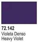 Vallejo Paint 17ml Bottle Heavy Violet Opaque Game Color