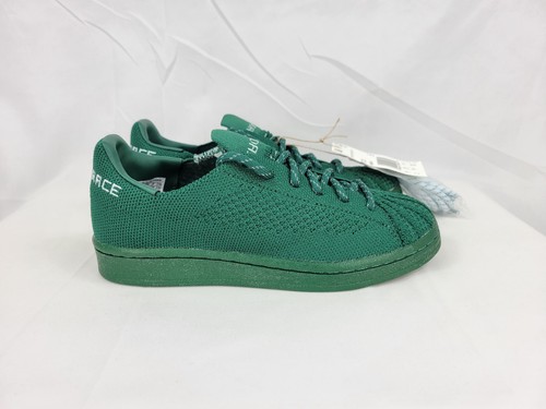 Adidas Pharrell Superstar Primeknit scarpe verde scuro gioventù 4Y donna 5 5 S42928