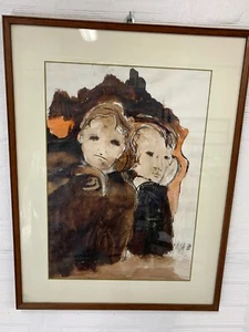 Quadro con cornice credo ad acquerello - Foto 1 di 4