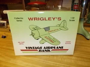 NEW OLD STOCK TRAVEL AIR MYSTERY WRIGLEY'S BI-PLANE LIBERTY SPEC CAST - Picture 1 of 8