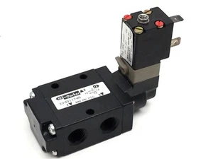 Parker E24011749 Solenoid Valve 1/4" S.SOL DIN/24VDC - Picture 1 of 6