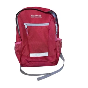 Regatta Girls Jaxon III Zip-Up 10L Backpack Pink - Picture 1 of 7