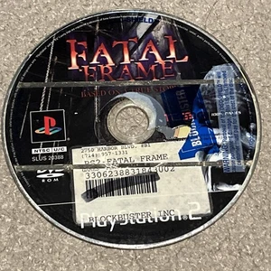 Fatal Frame Playstation 2 PS2 Disc Only Tested Aesthetic Flaws - Picture 1 of 3