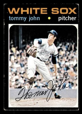 1971 Topps - Tommy John #520 EX - Image 1 of 2