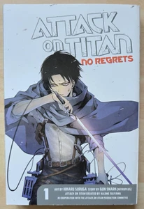 Attack on Titan No Regrets Volume 1 Manga TPB Paperback - Foto 1 di 2