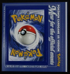 Pokemon Card Mew #8 Glossy English Gotta Magazine Promo 2000 Unpeeled - Picture 1 of 21