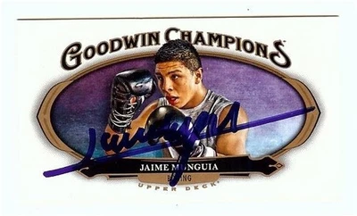 Jaime Munguia 2020 Goodwin Champions Hand Signed Autograph Mini  #68 JSA AV38551 - Image 1 of 3