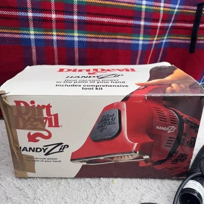 Dirt Devil Handy Zip - Hand Held Vacuum Cleaner Fully Working Order & Attachment - Image 1 of 4