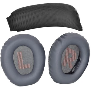 Headphone Ear Pads Earmuffs Headband Cusions Covers For JBL Quantum 100 Headset - Foto 1 di 19