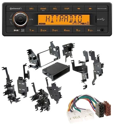 Continental 1DIN DAB MP3 AUX USB Autoradio für Toyota RAV-4 Celica MR2 Spyder bi - Bild 1 von 4