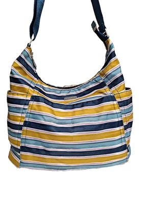 Bolso Bandolera Baggallini Rayas - Cartera de Viaje Ligera Foto 1 de 4