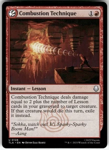 MTG - Técnica de Combustión 128 Avatar: The Last Airbender U - Imagen 1 de 2