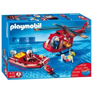 PLAYMOBIL City Action - SOS-Helikopter mit Rettungsboot 4428 - Bild 1 von 7