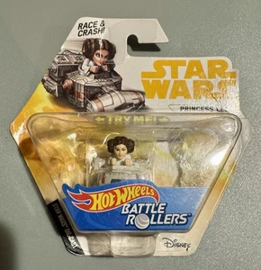 Hot Wheels Star Wars Battle Rollers Princess Leia Tantive IV 2017 Mattel - Picture 1 of 3