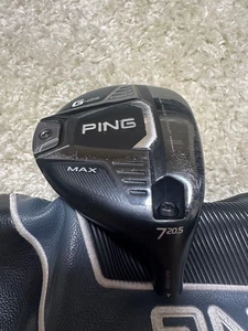 Ping G425 MAX 7W 20.5 Fairway Wood HEAD ONLY w/HC Right Handed Used Golf JP - Picture 1 of 7