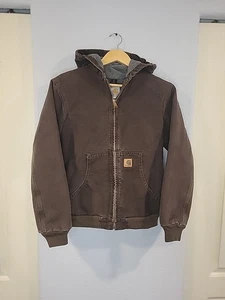 Carhartt YYJ159 SPC Spruce Green Fleece Lined Active Jacket Youth XL (14/16) - Picture 1 of 8