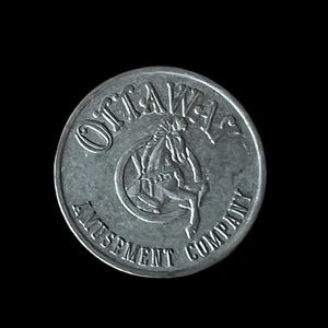 Vintage Ottaway Amusement Company Game Token - Picture 1 of 5