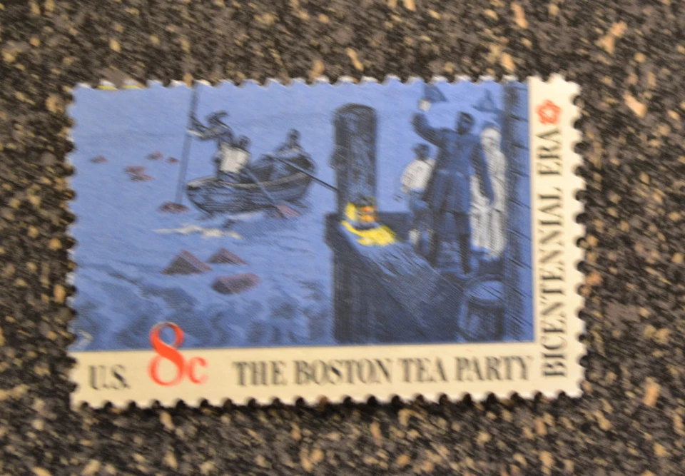 1973USA   #1483  8c Boston Tea Party - Boats & Dock   Mint NH VF - Image 1 of 1