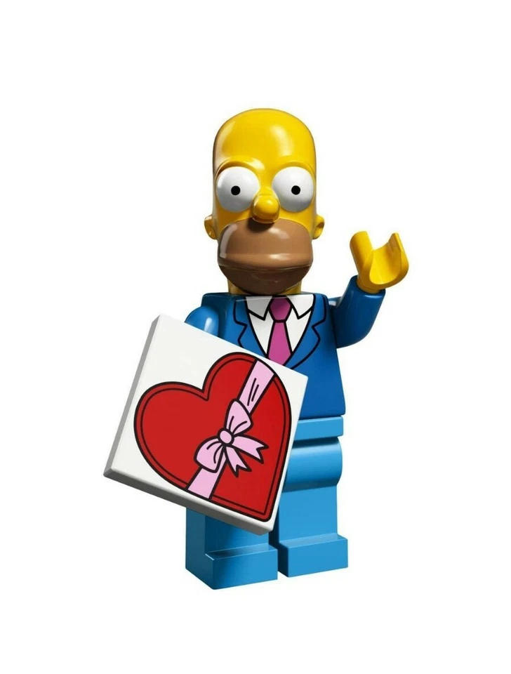 LEGO HOMER SIMPSON #1 Minifigura 71009 Minifigura de Los Simpson Serie 2 Sellada de Fábrica Foto 1 de 2