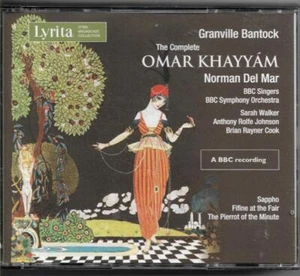 GRANVILLE BANTOCK The Complete Omar Khayyam Norman del Mar LYRITA 4CD NM - Picture 1 of 2