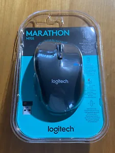 NEW LOGITECH M705 MARATHON WIRELESS MOUSE 910-001935 New/Sealed - Picture 1 of 11