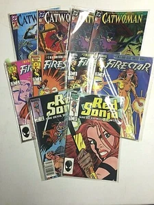 Mujeres Superhéroes DC Comics Catwoman / Marvels Firestar y Red Sonia - Imagen 1 de 4
