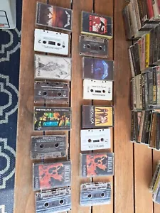 Lot 8 METALLICA Cassette Tapes Kill 'Em All Justice For All Load Ride Lightning - Picture 1 of 11