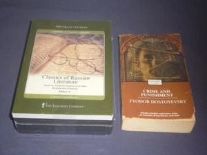 Teaching Co Great Courses DVDs CLASSICS of RUSSIAN LITERATURE new+ BONUS - Picture 1 of 4
