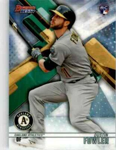 2018 Bowman's Best Refractor Dustin Fowler RC #23 - Picture 1 of 2