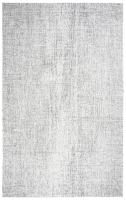 Rizzy Rugs Gray Distressed Single-Color Faded Contemporary Area Rug Solid BR351A - Image 1 of 3
