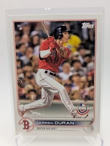 Jarren Duran 2022 Topps Opening Day RC Boston Red Sox #148 Rookie - Picture 1 of 2